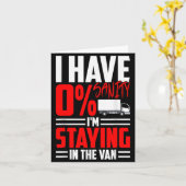 Funny I'm Staying In Tha Van Phasmophobia Gamer Wo Kaart (Gele Bloem)