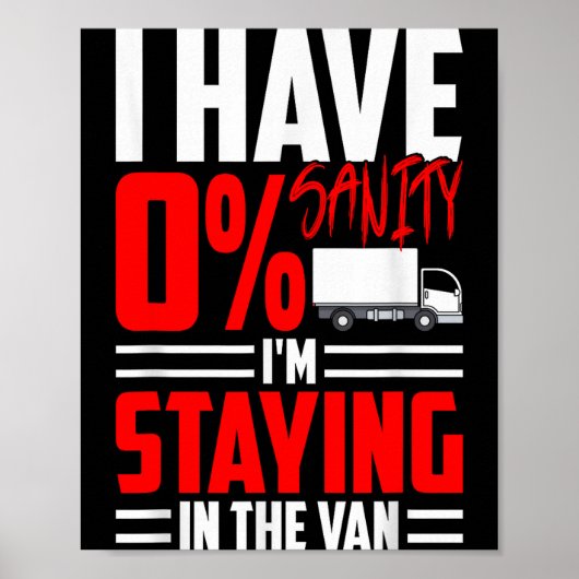 Funny I'm Staying In Tha Van Phasmophobia Gamer Wo Poster (Voorkant)