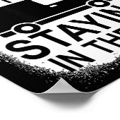 Funny I'm Staying In Tha Van Phasmophobia Women Ma Poster (Hoek)