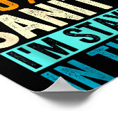 Funny I'm Staying In Tha Van Phasmophobia Women Ma Poster (Hoek)