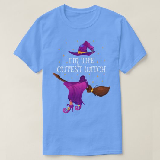 Funny Im The Cutest Witch Halloween 4540454 T-shirt (Design voorkant)