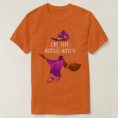 Funny Im The Handy Witch Halloween 4590459 T-shirt (Design voorkant)