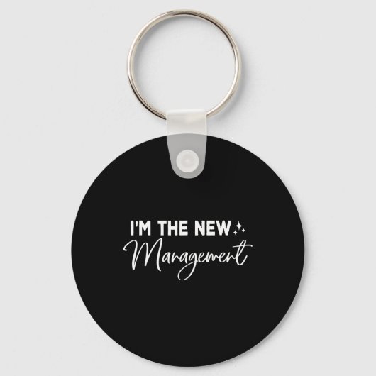 Funny I'm The New Management Cute New Bride Honeym Sleutelhanger (Voorkant)
