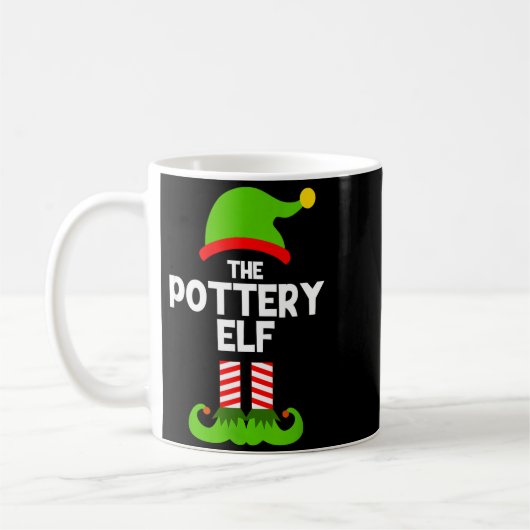 Funny I'm The Ttery Elf Christmas Xmas  Koffiemok (Links)