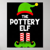 Funny I'm The Ttery Elf Christmas Xmas  Poster (Voorkant)