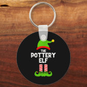 Funny I'm The Ttery Elf Christmas Xmas  Sleutelhanger (Voorkant)