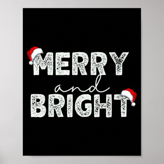 Funny I'm Trying To Feel Merry And Bright Couples Poster (Voorkant)