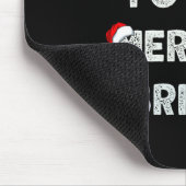 Funny I'm Trying To Feel Merry And Bright Matching Muismat (Hoek)