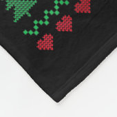 Funny I'm Trying To Feel Merry Xmas Bright Matchin Fleece Deken (Hoek)