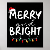 Funny I'm Trying To Feel Merry Xmas Bright Matchin Poster (Voorkant)