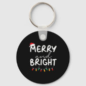 Funny I'm Trying To Feel Merry Xmas Bright Matchin Sleutelhanger (Voorkant)