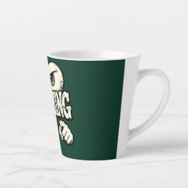 Funny "I'M WATCHING YOU" Retro Eyes Coffee Mug - O Latte Mok