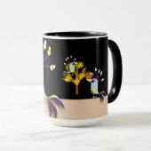 Funny Imagary Birds Mok (Voorkant rechts)