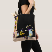 Funny Imagary Birds Tote Bag (Dichtbij)