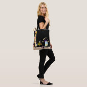 Funny Imagary Birds Tote Bag (Op model)