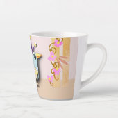 Funny Imaginal Bird Latte Mok (Rechts)