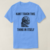 Funny Immanuel Kant Philosophy Teacher Student Gif T-shirt (Design voorkant)