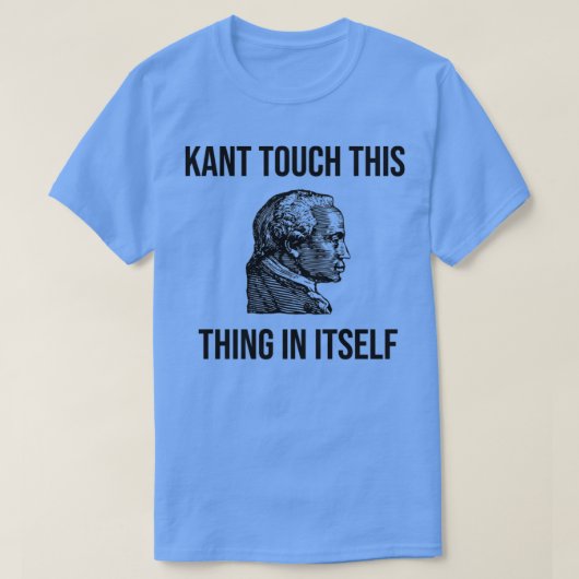 Funny Immanuel Kant Philosophy Teacher Student Gif T-shirt (Design voorkant)