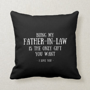 Funny in Law Gift, in Law, Gift for Father-in-Law Kussen