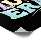 Funny In My Blue Mum Era Cool Mom Mother's Day Poster (Hoek)