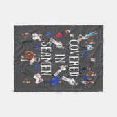 Funny Inappropriate Embarring Adult Humor Gag G  Fleece Deken (Voorkant (Horizontaal))