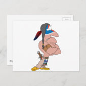 Funny Indian Briefkaart (Voorkant / Achterkant)