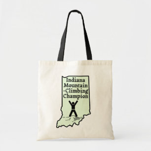 Funny Indiana Mountain Climate Champion Tote Bag