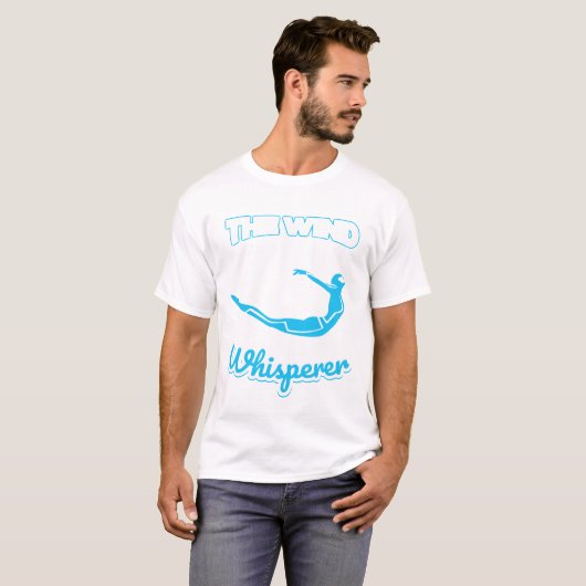 Funny Indoor Skydiving Gift voor Skydivers T-shirt (Voorkant volledig)