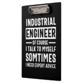 Funny Industrial Engineer Gift Klembord (Links)