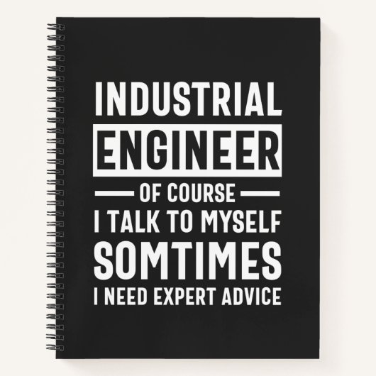 Funny Industrial Engineer Gift Notitieboek (Voorkant)