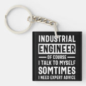Funny Industrial Engineer Gift Sleutelhanger (Voorkant)