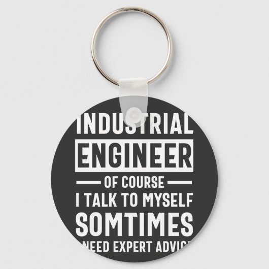Funny Industrial Engineer Gift Sleutelhanger (Voorkant)