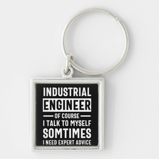 Funny Industrial Engineer Gift Sleutelhanger (Voorkant)