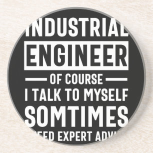 Funny Industrial Engineer Gift Zandsteen Onderzetter