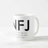 Funny INFJ - Je geest doorbladeren | Mok (Voorkant rechts)