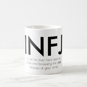Funny INFJ - Je geest doorbladeren   Mok