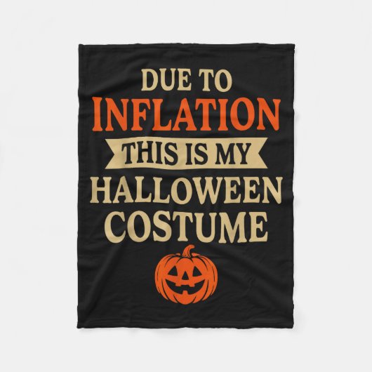 Funny Inflation Halloween Costume Couple Matching  Fleece Deken (Voorkant)