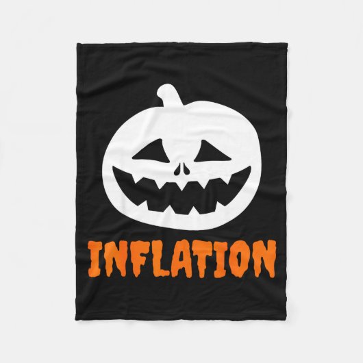 Funny Inflation Halloween Costume Couple Matching  Fleece Deken (Voorkant)