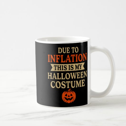 Funny Inflation Halloween Costume Couple Matching  Koffiemok (Rechts)
