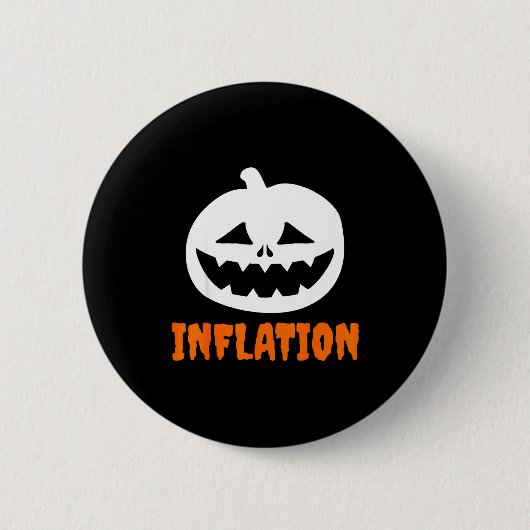 Funny Inflation Halloween Costume Couple Matching  Ronde Button 5,7 Cm (Voorkant)