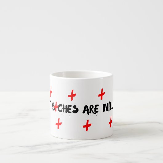 Funny Influencer Quote For Home Decor Espresso Kop (Voorkant)