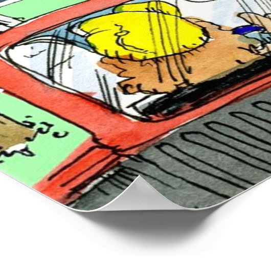 Funny Information Superroad Poster (Hoek)