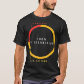 Funny Information Technology Technician Pie Chart  T-shirt (Voorkant)