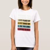Funny Information Technology Technische ondersteun T-shirt (Voorkant)