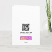 Funny Injection Happy Nurses Week Thank You Card Bedankkaart (Achterkant)