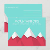 Funny ink en Aqua Briefkaart (Voorkant / Achterkant)