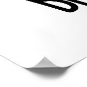 Funny Insect Bee Pun Poster (Hoek)