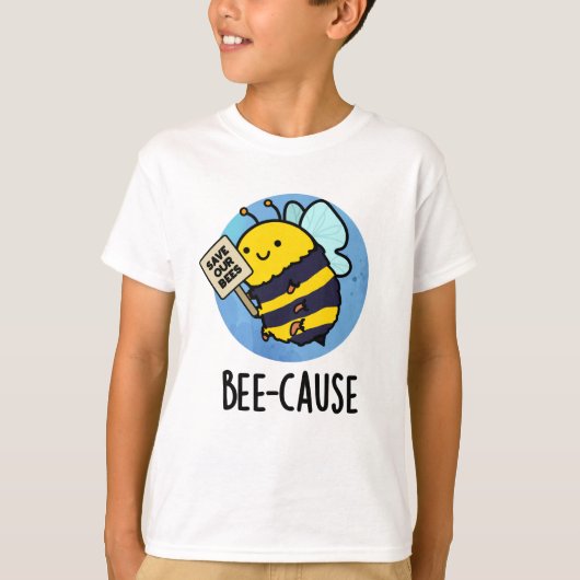 Funny Insect Bee Pun T-shirt (Voorkant)