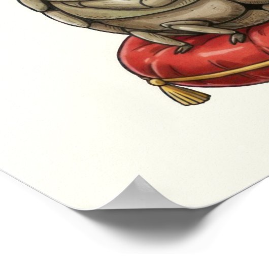 Funny Insect Bug Poster (Hoek)