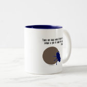 Funny insect mok - mestkevers (Voorkant rechts)